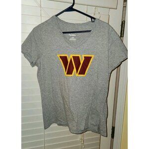Washington Commanders womens shirt LARGE fantatics............................B8